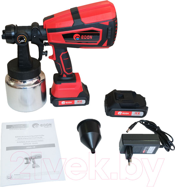 Изображение товара Краскопульт электрический Edon ASG-18 (1001150108)