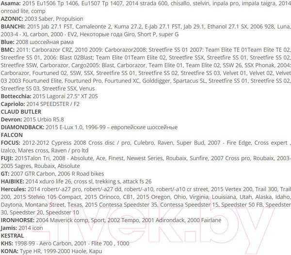 Изображение товара Держатель заднего переключателя FORCE DRP-008