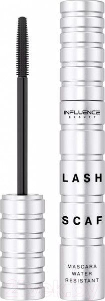 Изображение товара Тушь для ресниц Influence Beauty Lash Scaf Water-Resistant Mascara тон 01