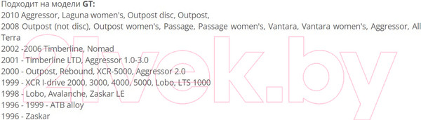 Изображение товара Держатель заднего переключателя FORCE DRP-014