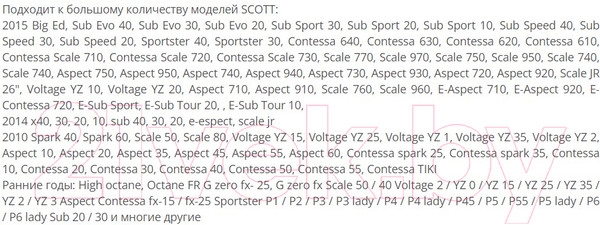 Изображение товара Держатель заднего переключателя FORCE DRP-074