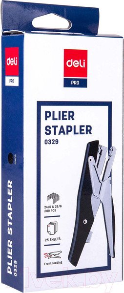 Изображение товара Степлер Deli Pro / 0329 (черный)