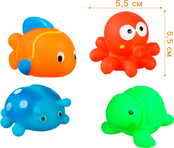 Изображение товара Набор игрушек для ванной Крошка Я Малыши / 2932014