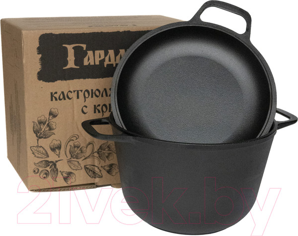 Изображение товара Кастрюля Гардарика 1304-4 (4л с крышкой-сковородкой)