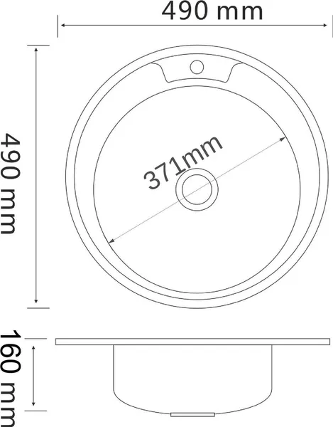 Изображение товара Мойка кухонная РМС MG6-49
