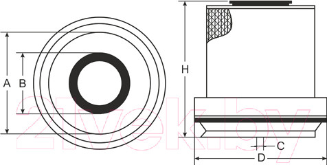 Изображение товара Воздушный фильтр SCT SB039
