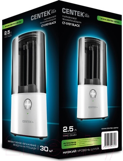 Изображение товара Ультразвуковой увлажнитель воздуха Centek CT-5101 (черный)