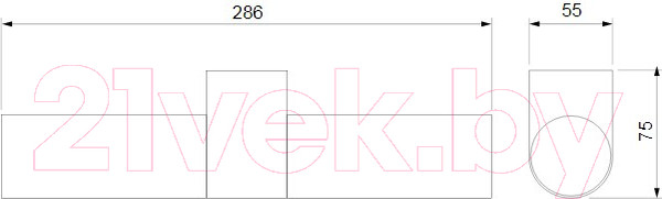 Изображение товара Подсветка для картин и зеркал Евросвет Round 1242 (хром)