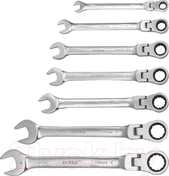 Изображение товара Набор ключей Disen DSD1511F
