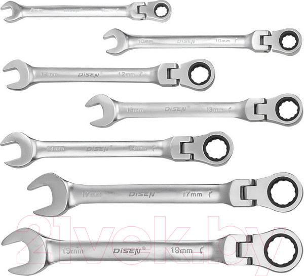 Изображение товара Набор ключей Disen DSD1515F