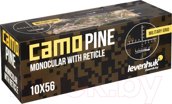 Изображение товара Монокуляр Levenhuk Camo Pine 10x56 с сеткой