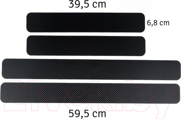 Изображение товара Защита порогов авто Sipl AG759 (4шт)