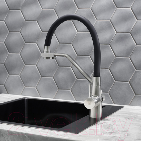 Изображение товара Смеситель РМС SUS127BL-016F-015