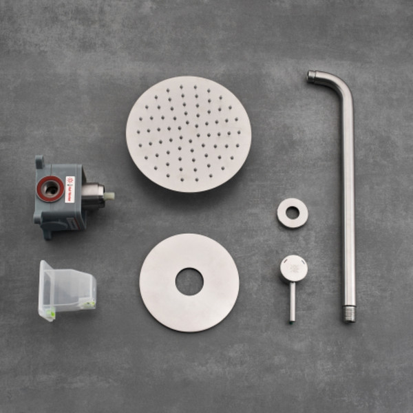 Изображение товара Верхний душ со смесителем РМС SUS129-1