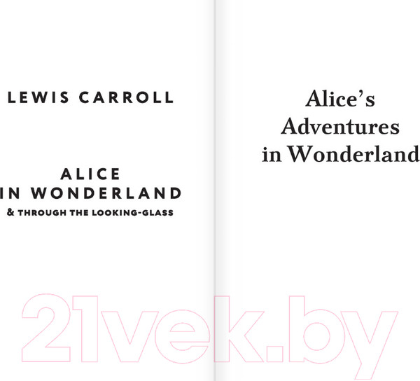 Изображение товара Книга АСТ Alice's Adventures in Wonderland / 9785171541675 (Кэрролл Л.)