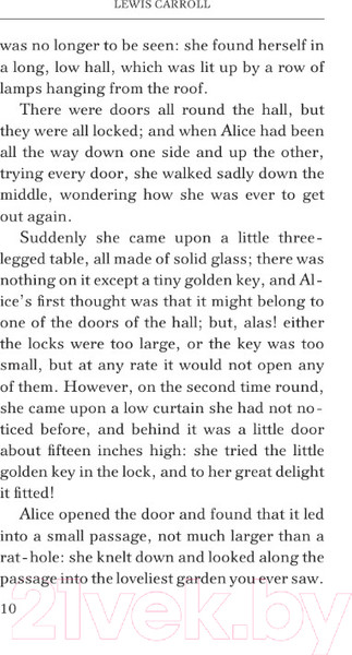 Изображение товара Книга АСТ Alice's Adventures in Wonderland / 9785171541675 (Кэрролл Л.)