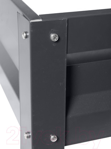 Изображение товара Грядка модульная Формула качества Оцинкованная 3000x1000x200 (графитовый серый)