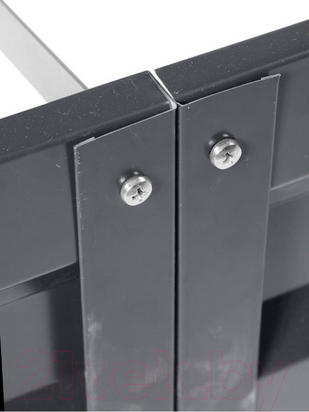 Изображение товара Грядка модульная Формула качества Оцинкованная 3000x1000x200 (графитовый серый)