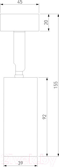 Изображение товара Точечный светильник Elektrostandard Diffe 85639/01 (черный)