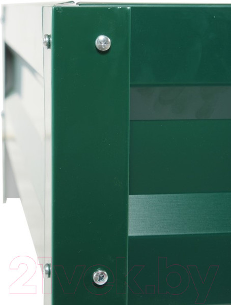 Изображение товара Грядка модульная Формула качества Оцинкованная 4000x1000x200 (зеленый мох)