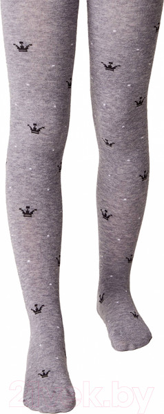 Изображение товара Колготки детские Брестские School 3280 рис.1009 (р.128-134, серый меланж)