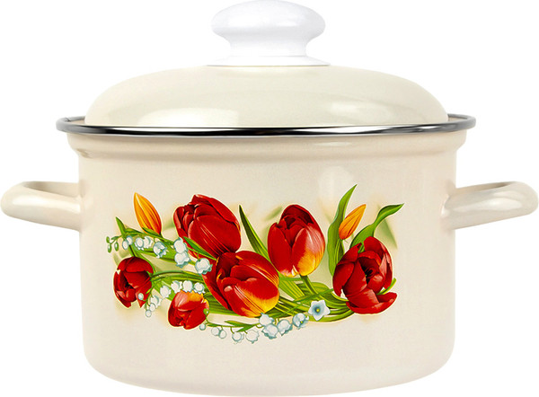 Изображение товара Кастрюля Лысьвенские эмали Ласковый май С-1610 АП2/4Жм