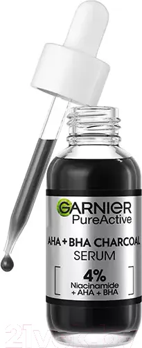 Изображение товара Сыворотка для лица Garnier Черная Против несовершенств (30мл)