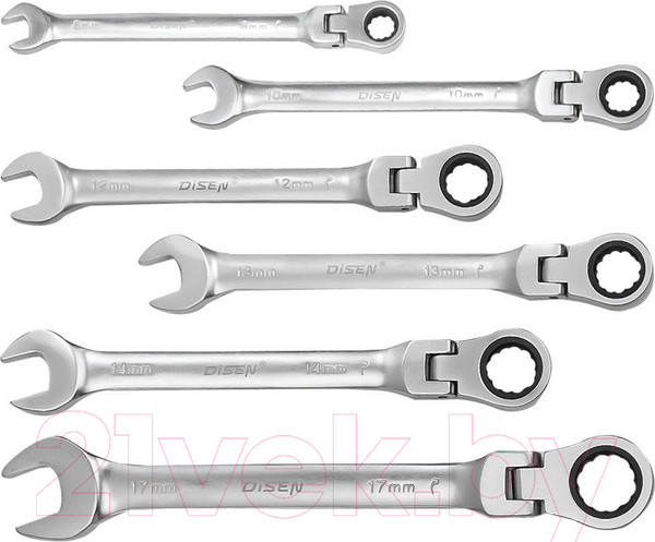 Изображение товара Набор ключей Disen DSH1503F