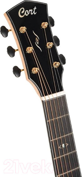 Изображение товара Электроакустическая гитара Cort Gold-Passion-WCASE-NAT (с чехлом)