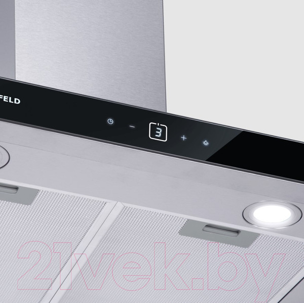 Изображение товара Вытяжка Т-образная Maunfeld Breeze 60 (нержавеющая сталь)