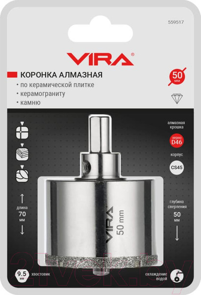 Изображение товара Коронка Vira 559517