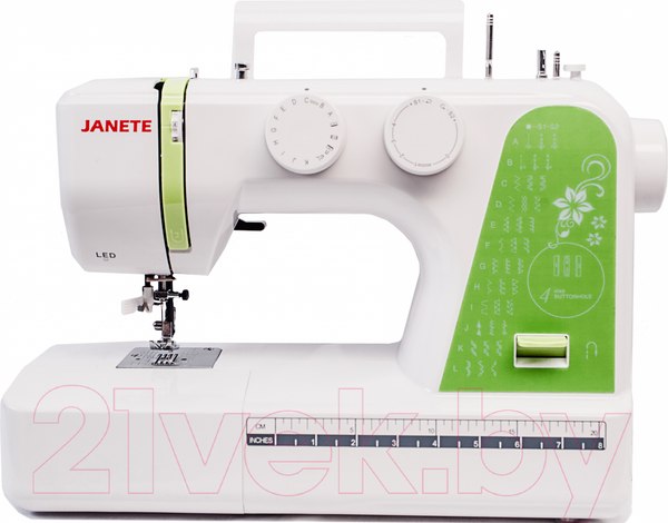 Изображение товара Швейная машина Janete 987P (зеленый 376C)