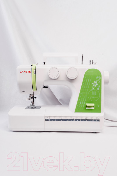Изображение товара Швейная машина Janete 987P (зеленый 376C)