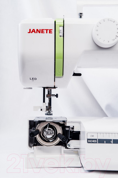 Изображение товара Швейная машина Janete 987P (зеленый 376C)