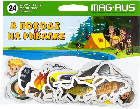 Изображение товара Развивающий игровой набор Анданте В поход и на рыбалку / NF1054