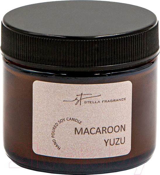 Изображение товара Свеча Stella Fragrance Macaroon Yuzu (50г)