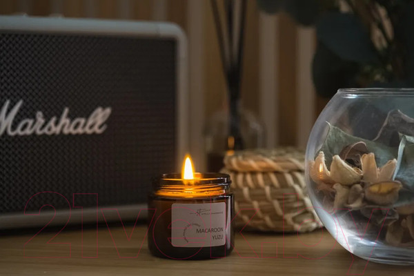 Изображение товара Свеча Stella Fragrance Macaroon Yuzu (50г)