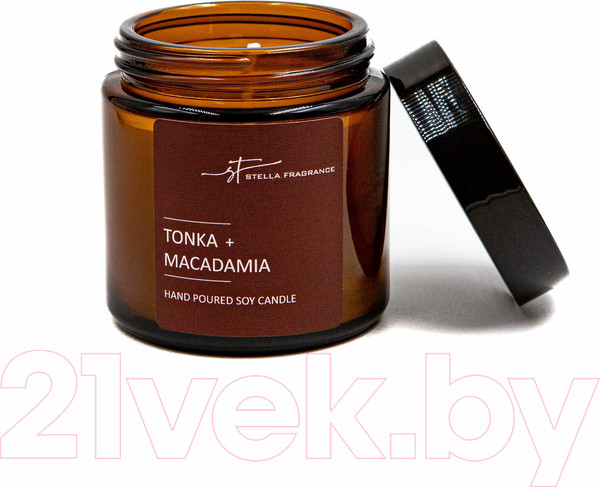 Изображение товара Свеча Stella Fragrance Tonka Macadamia (90г)