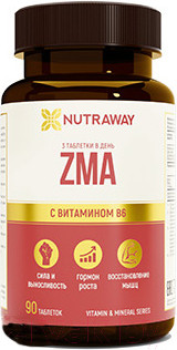 Изображение товара Витаминно-минеральный комплекс Nutraway ZMA (90капсул)