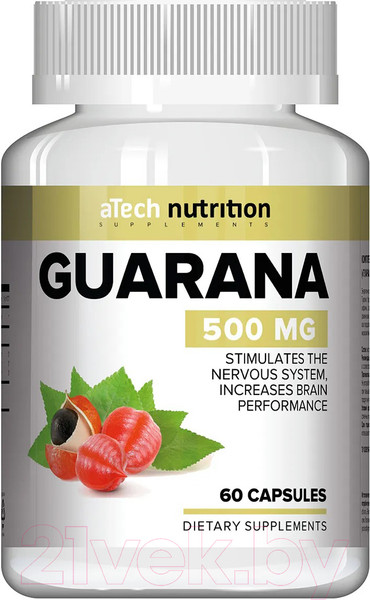 Изображение товара Пищевая добавка Atech Nutrition Guarana (60 капсул)