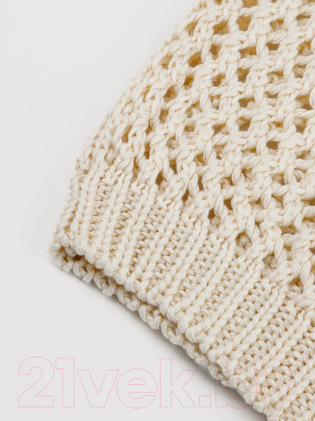 Изображение товара Джемпер детский Amarobaby Knit Trend / AB-OD21-KNITT2602/33-134 (молочный, р.134)