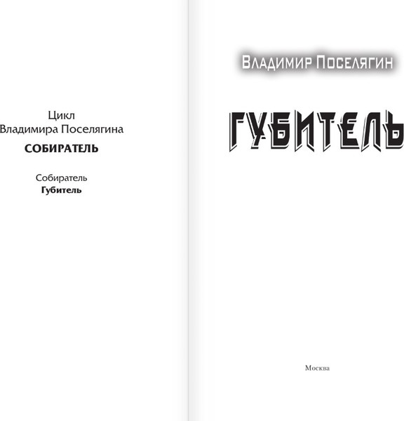 Изображение товара Книга АСТ Губитель (Поселягин Владимир)