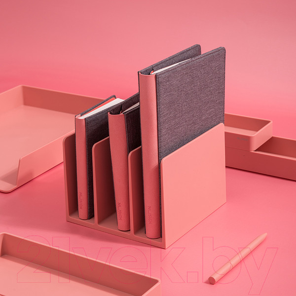 Изображение товара Подставка для книг Deli Nusign / NS006 (розовый)
