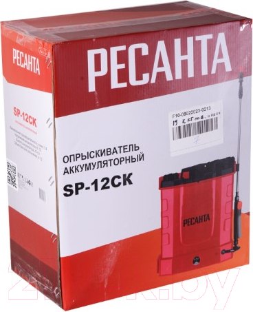 Изображение товара Опрыскиватель аккумуляторный Ресанта SP-12СК (70/13/40)