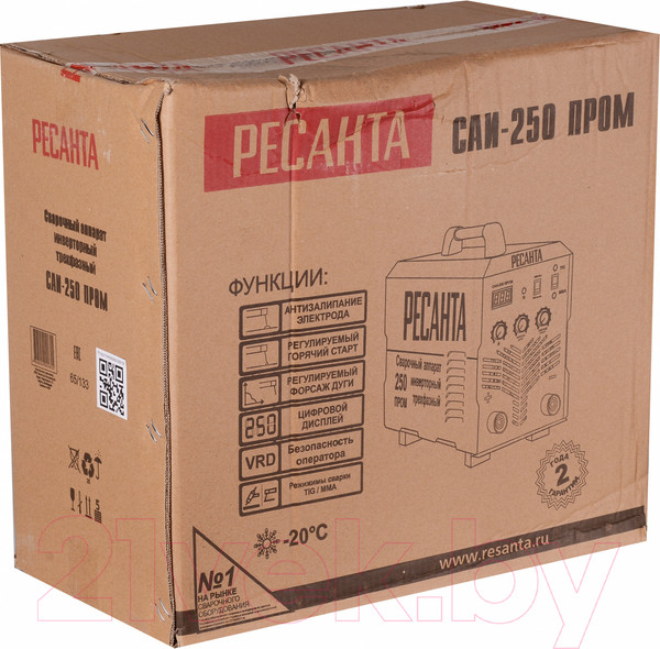 Изображение товара Сварочный аппарат Ресанта САИ-250 ПРОМ (65/133)