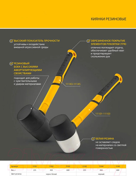 Изображение товара Киянка Denzel 11101