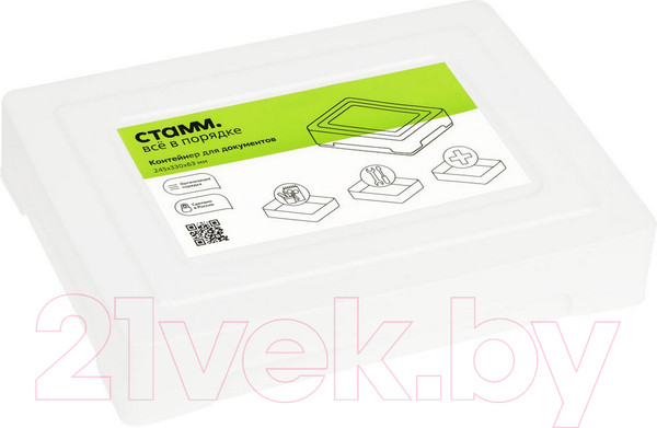 Изображение товара Чехол для документов Стамм КТ-30881 (белый)
