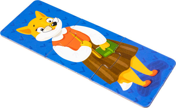 Изображение товара Развивающая игра Baby Toys Звери и профессии / 4773 (24эл)