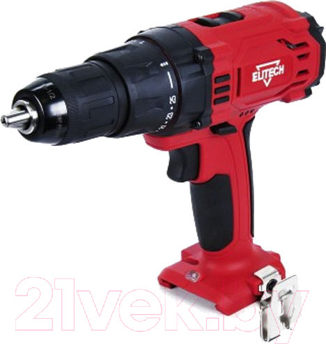 Изображение товара Аккумуляторная дрель-шуруповерт Elitech ДА 18СЛ2 (Е2201.006.00)