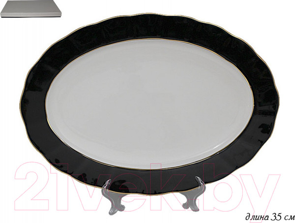 Изображение товара Блюдо Lenardi Black 108-327